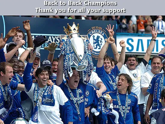 Chelsea FC 05~06프리미어리그 우승