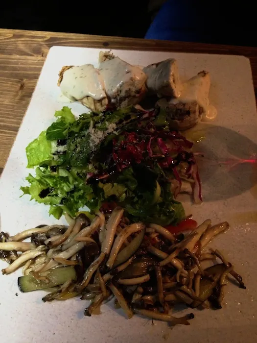 문샤인에서 버섯닭가슴살구이