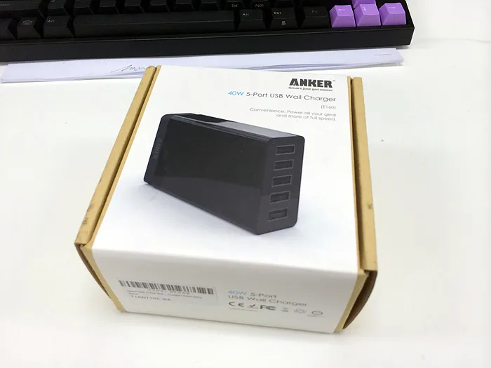 USB 멀티 충전기  Anker 5-Port  USB Charger