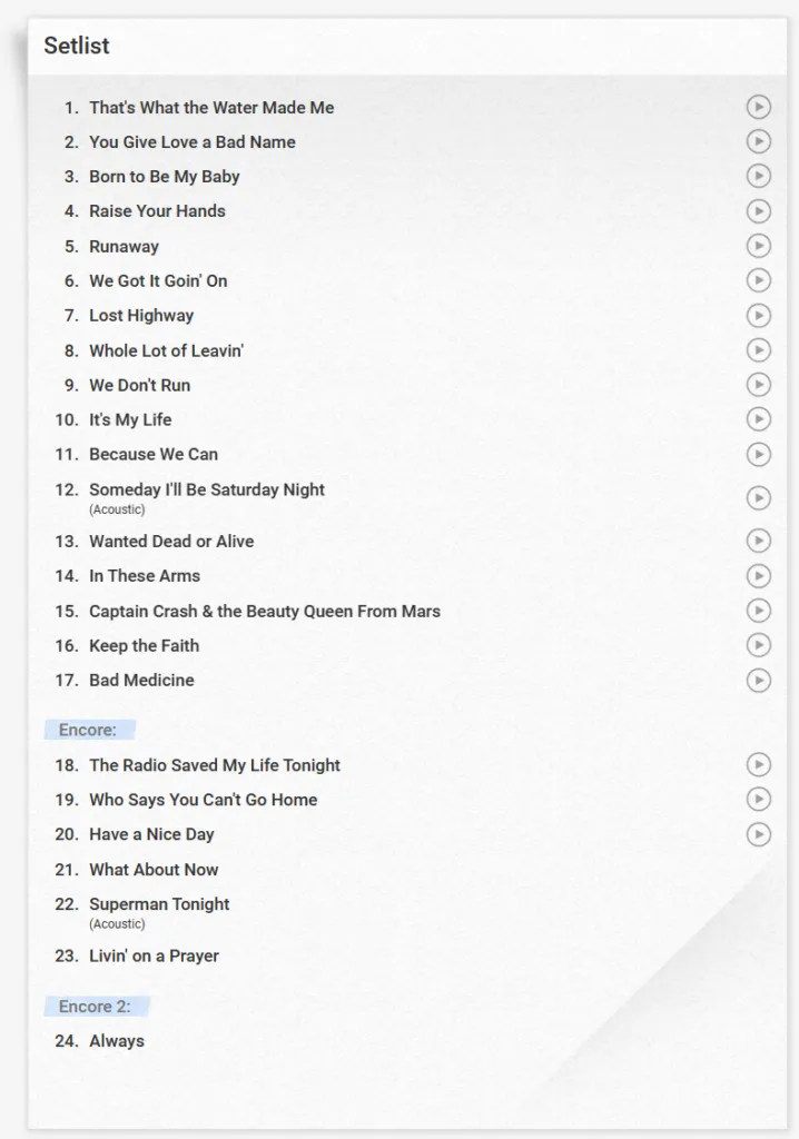 150922, 본 조비 (Bon Jovi) 내한공연 @ 잠실주경기장 보조경기장