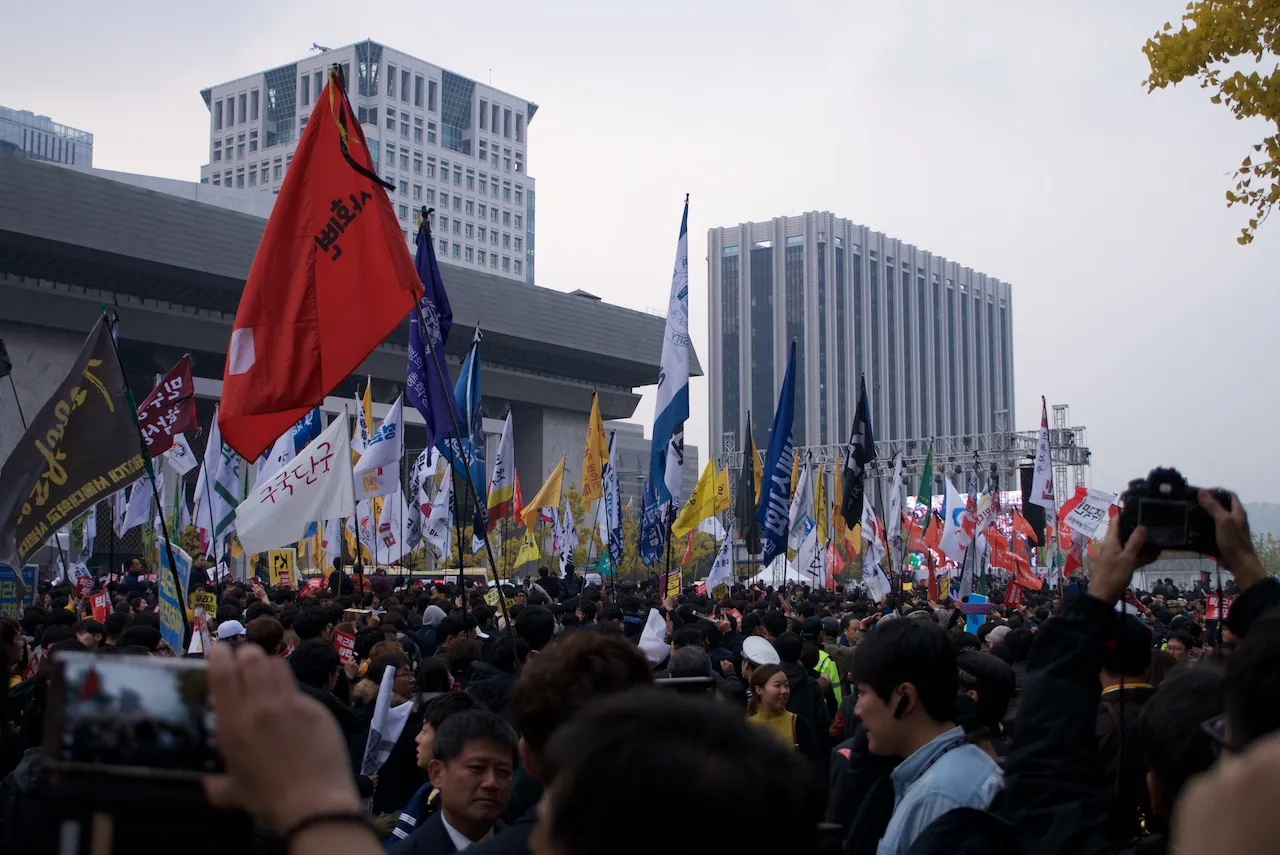 161105 - 광화문 집회