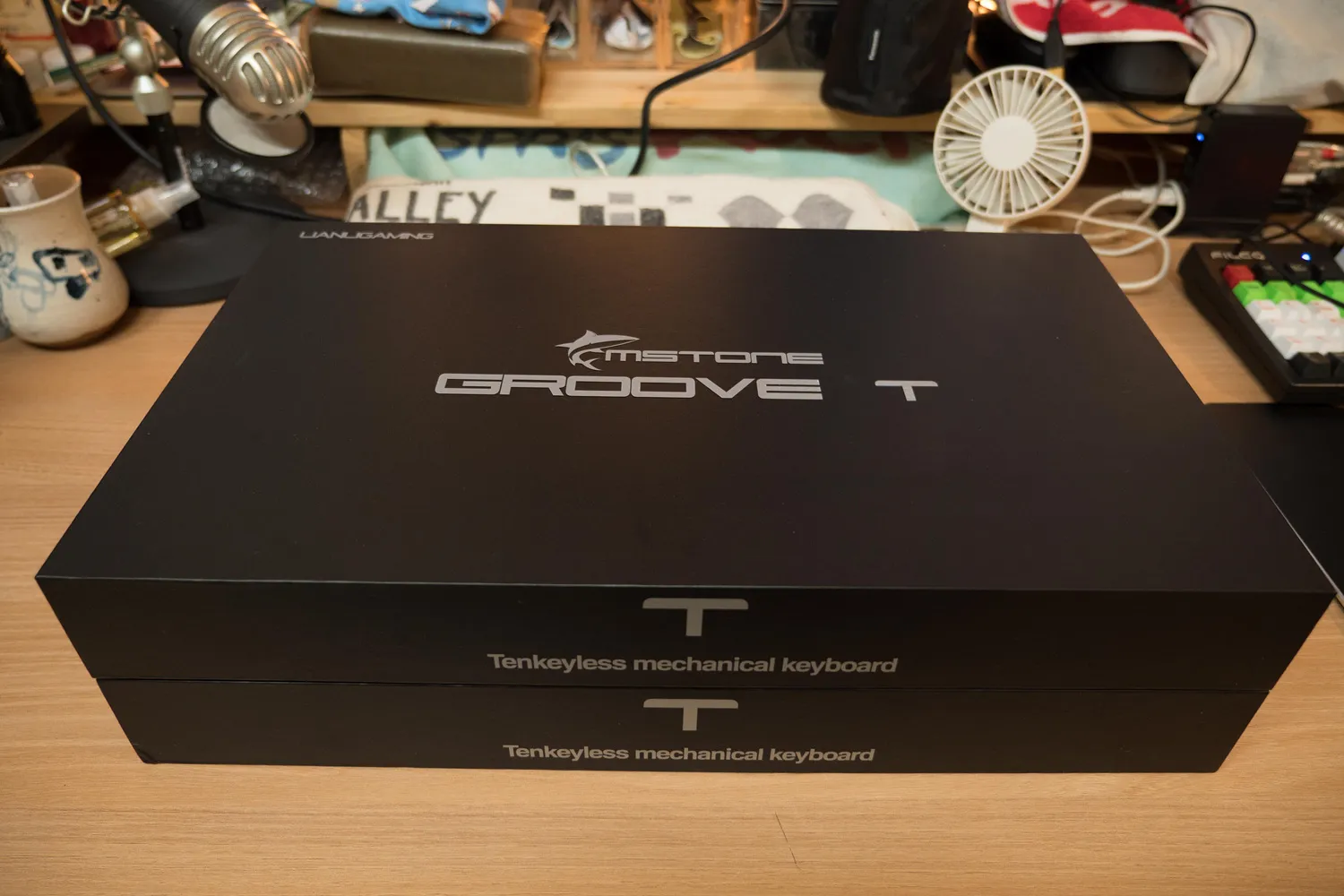 엠스톤(Mstone) - Groove T CNC 알루미늄 하우징 키보드 : 체리 적축, 청축
