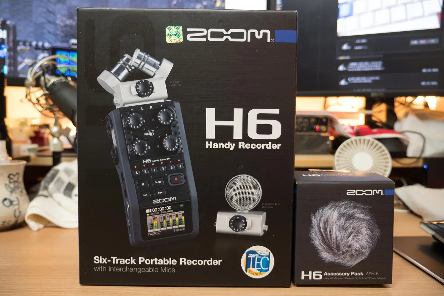 외장 레코더 구입  Zoom H6 + 악세사리 킷 AHP-6