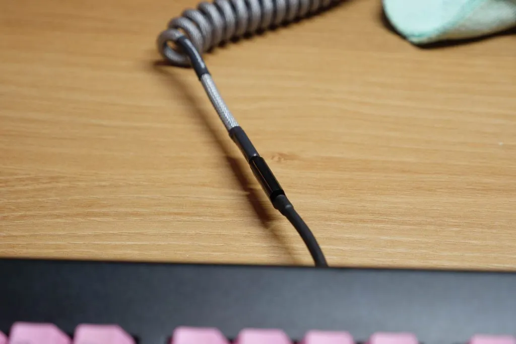 리얼포스 케이블 개조