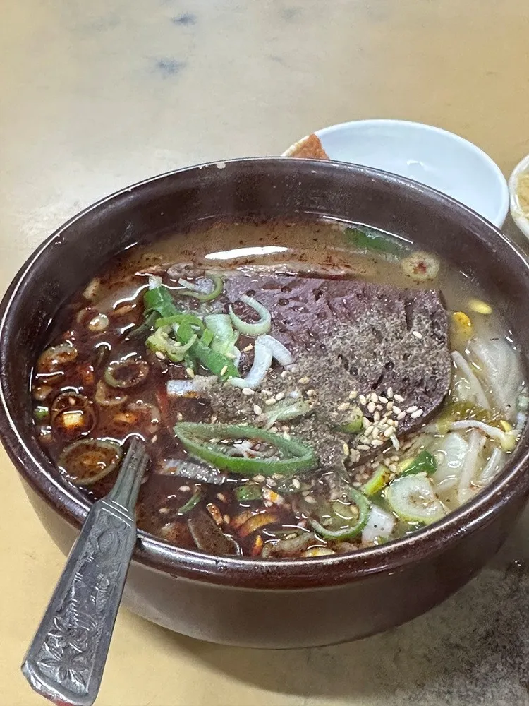 제주 한라산 투어에서 먹은 음식